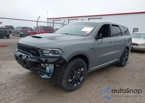 2021 Dodge Durango R/T Awd z USA, uszkodzony, nr VIN 1C4SDJCT3MC852436